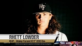 Rhett Lowder (Wake Forest) RHP 2023 MLB Draft TOP PROSPECT