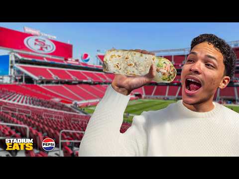 49ers Stadium Has the CRAZIEST Food in the NFL Full Levi's Stadium Taste Test