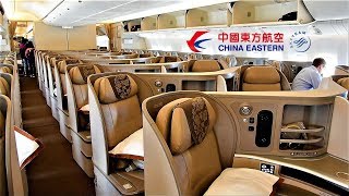 China Eastern Business Class 777 Chicago O'Hare to Shanghai Pudong