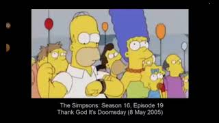 SIMPSONS PREDICTIVE PROGRAMMING RAPTURE SET FOR 2-23 #rapture  #prophecy #endtimes #rapture