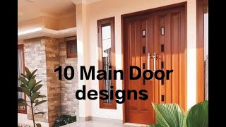 10 Main Door Designs for Residential House