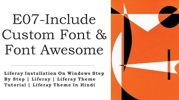 Create Liferay Site and Include Custom Font & Font Awesome in the Liferay theme | By Suraj Kushwaha