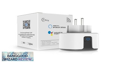 WHDZ03 Tuya 16A 20A Smart Plug EU WiFi Smart Socket Power Monitoring Review