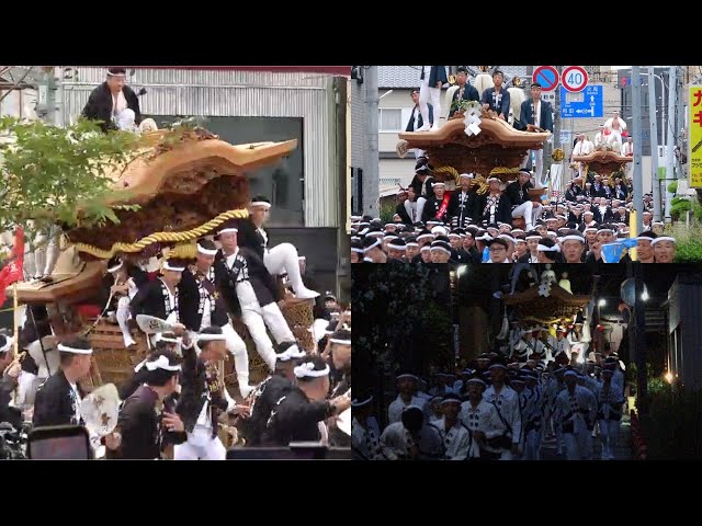 35町全70やりまわし収録】R8.5.31 和泉市制七十周年だんじり記念曳行