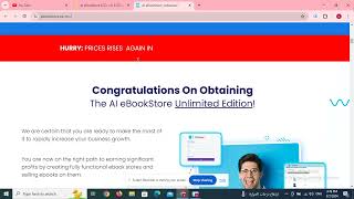 AI eBookStore OTO 1 to 5 OTOs’ Links below + Huge Bonuses + Discount