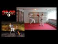 Tekken 3 Hwoarang Taekwondo movements by Damian Domagała