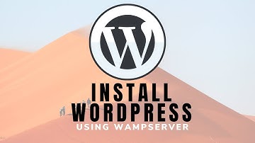 How to Install WordPress on Your Computer using Wamp Server [Step by Step Hindi]