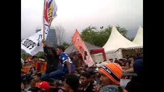 aremania hadir di Ulang tahun The jak kemayoran yang ke 18th