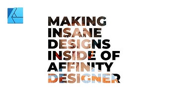 Text Masking using Affinity Designer (iPad)