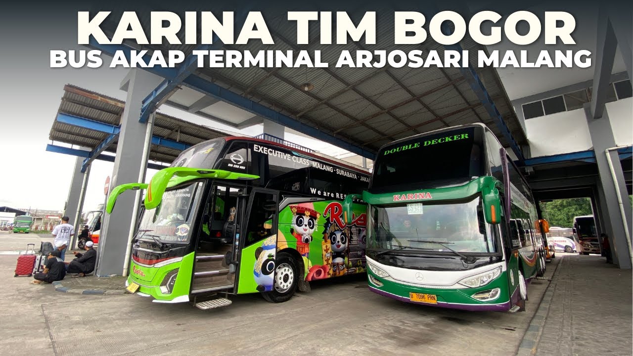 Penumpang datang langsung gas.. Bus Restu Panda Malang - Poris ...