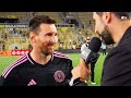 Messi Postgame Interview After Scoring TWO Goals Securing Supporters Shield For Inter Miami Messi Postgame Interview After Scoring TWO Goals Securing Supporters Shield For Inter Miami