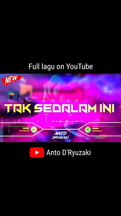 DJ TAK SEDALAM INI ‼️ VIRAL TIKTOK #arief #taksedalamini #remixer