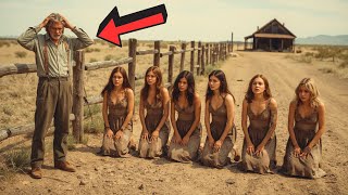 Rancher Spent Years Alone — Until 6 BEAUTIFUL Girls Knelt at His Ranch...