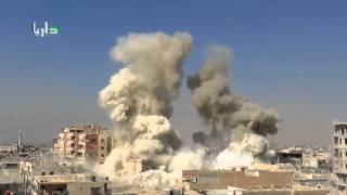 Сирия Авиаудар по позициям боевиков в Дарайе 05 10 2015 720x540 Сирия Авиаудар по позициям боевиков в Дарайе 05 10 2015 720x540