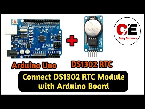 Connect DS1302 RTC
