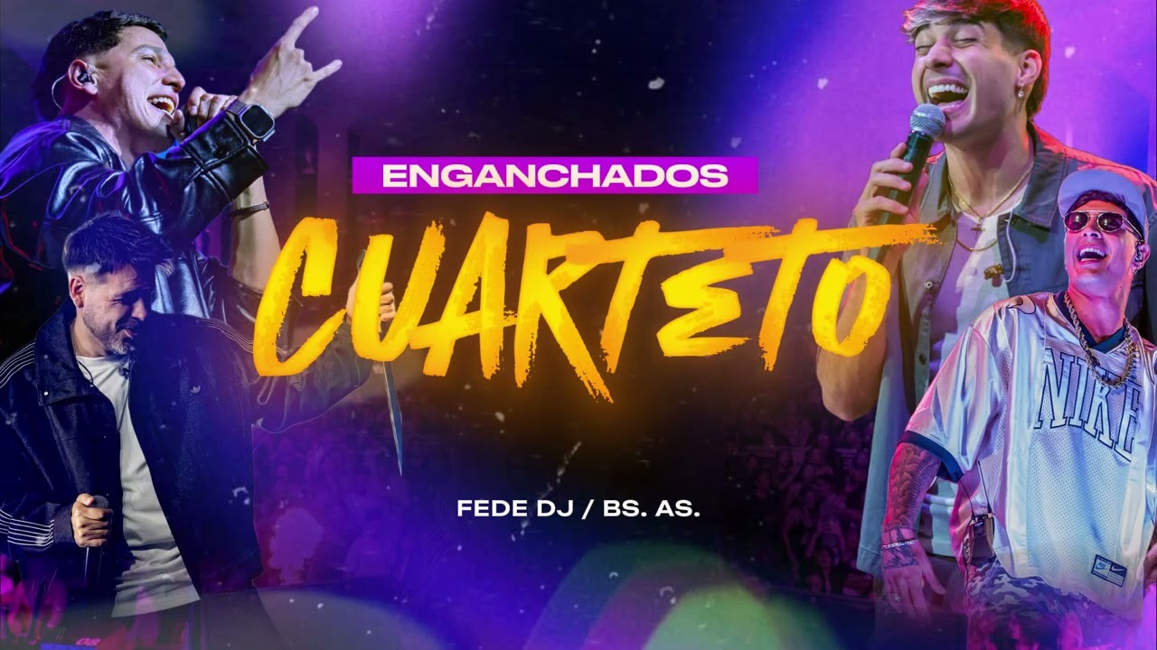 ENGANCHADO CUARTETO  ENERO 2026 / LO MAS ESCUCHADO - FEDE DJ