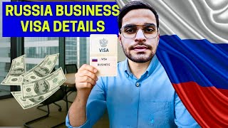 Russia 🇷🇺 Business Visa Full Details 📊