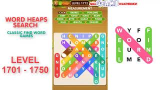 Word Heaps Search Level 1701 - 1750 Walkthrough | SkillGameWalkthrough screenshot 3
