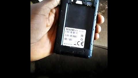 how to solve logo screen  Tecno f1