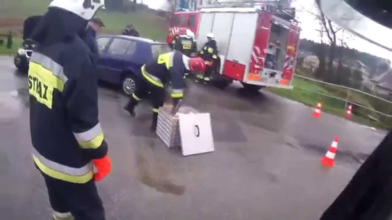 Kolizja w Żurowej - OSP Szerzyny