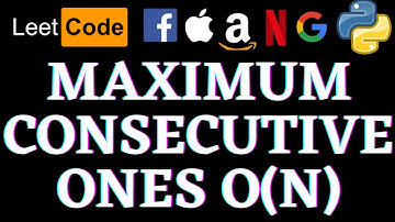 Max Consecutive Ones | Leetcode Python Solution | Python