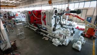 IDRA GROUP | Assembly of No. 3 Giga Press in Idra Italia