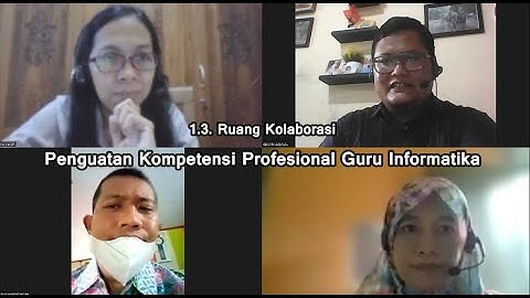 Ruang Kolaborasi - Penguatan Kompetensi Profesional Guru Informatika