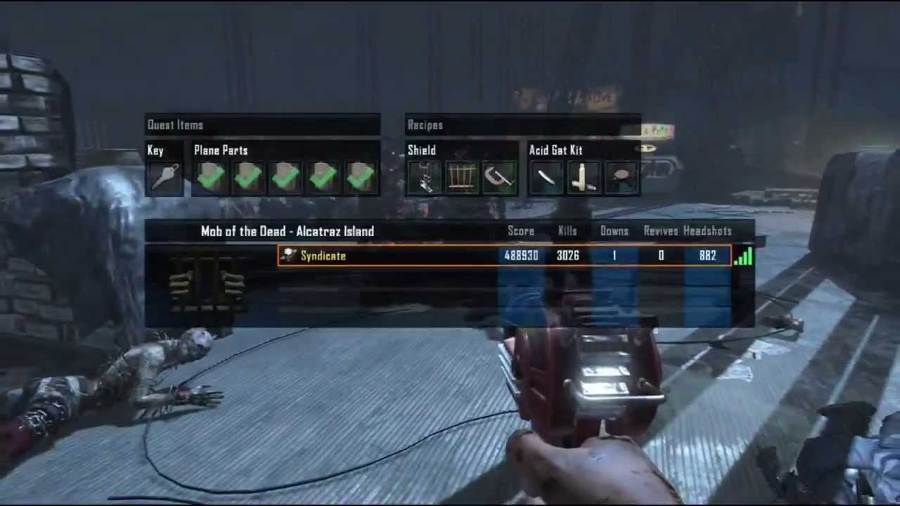 Black Ops 2 Zombies: Mob Of The Dead - Rounds 63-69 w/Syndicate!
