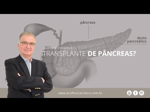 Vídeo: Alguma vez um pâncreas foi transplantado?