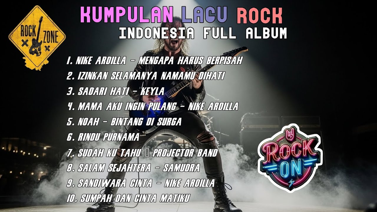 KUMPULAN LAGU ROCK INDONESIA LAWAS || ROCK KLASIK