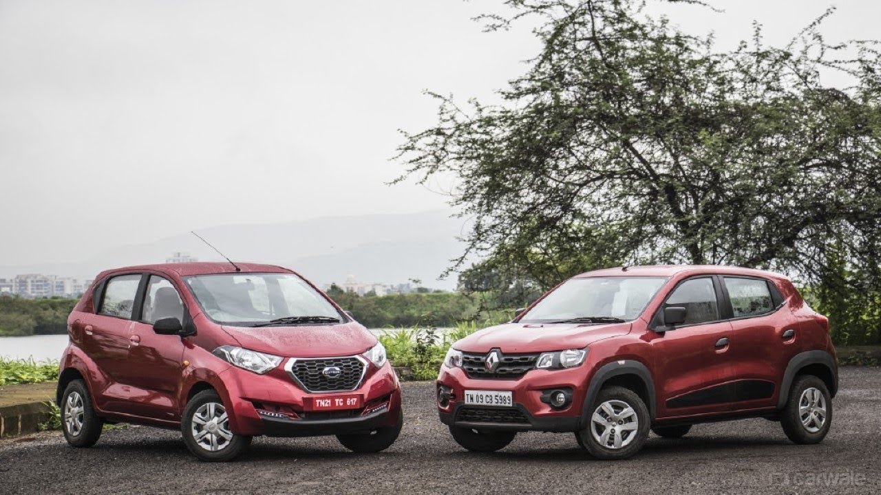 2018 Datsun Redigo vs Renault Kwid audi a4 car interior and exterior images