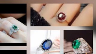 jemstone finger ring designs ideas 2023 fashion youtube fashion with farhana