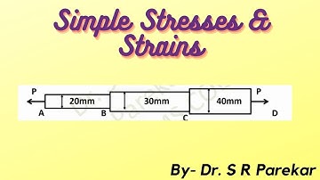 Mechanics Of Structure ( Simple Stresses and Strains ) Part 1