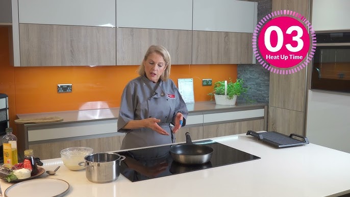 Teppan Yaki on the Neff induction hob with FLEX zones - YouTube