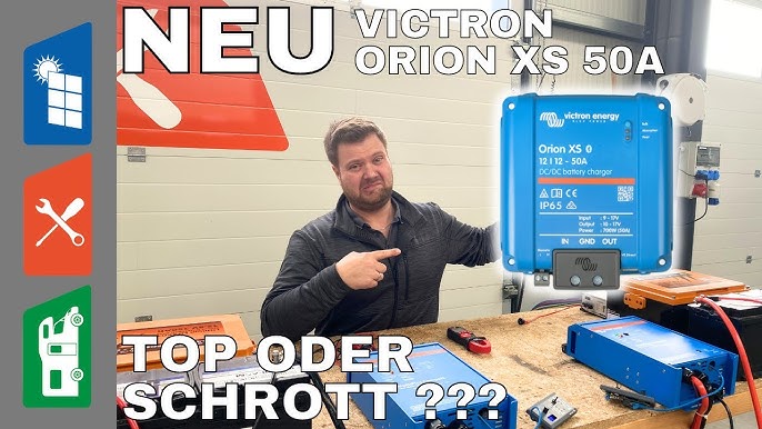 Ladebooster - Victron Ladebooster Orion Smart anschließen