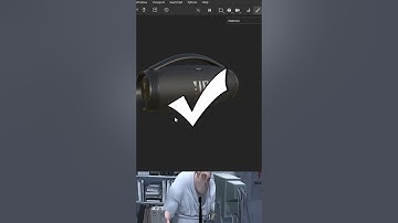 Noob vs Pro Artist: How to make a speaker grill in substance painter #substancepainter #shorts