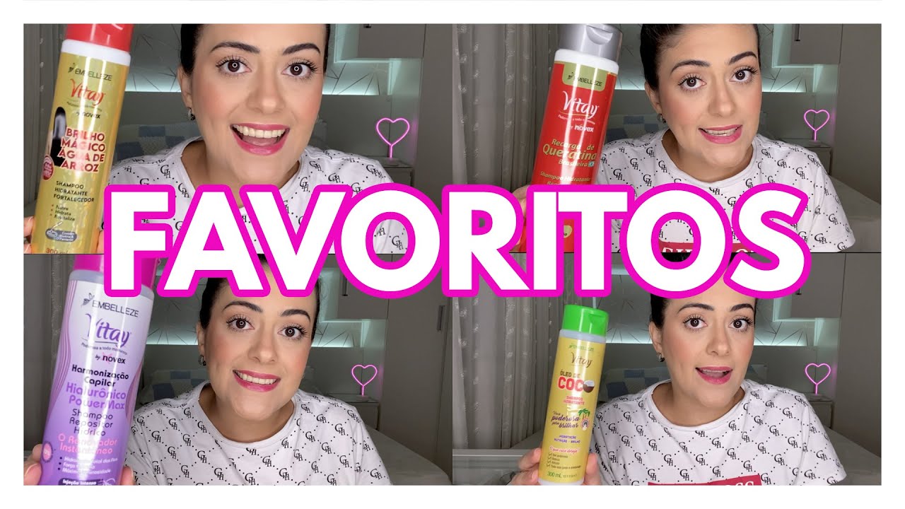 TOP 5 Shampoo Vitay da Embelleze Favoritos para Cabelos Secos | Baratinhos de Farmácia