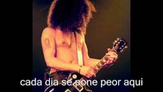 "Welcome To The Jungle" / Guns n`Roses (Subtitulos en español) chords