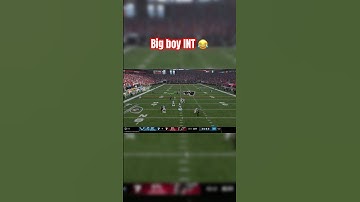 “Michael Pierce” ahh interception 😂 #shorts #madden25