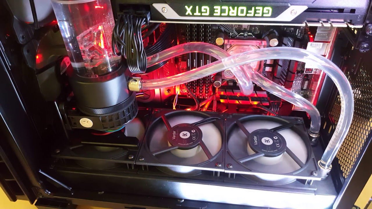 ek custom water cooling
