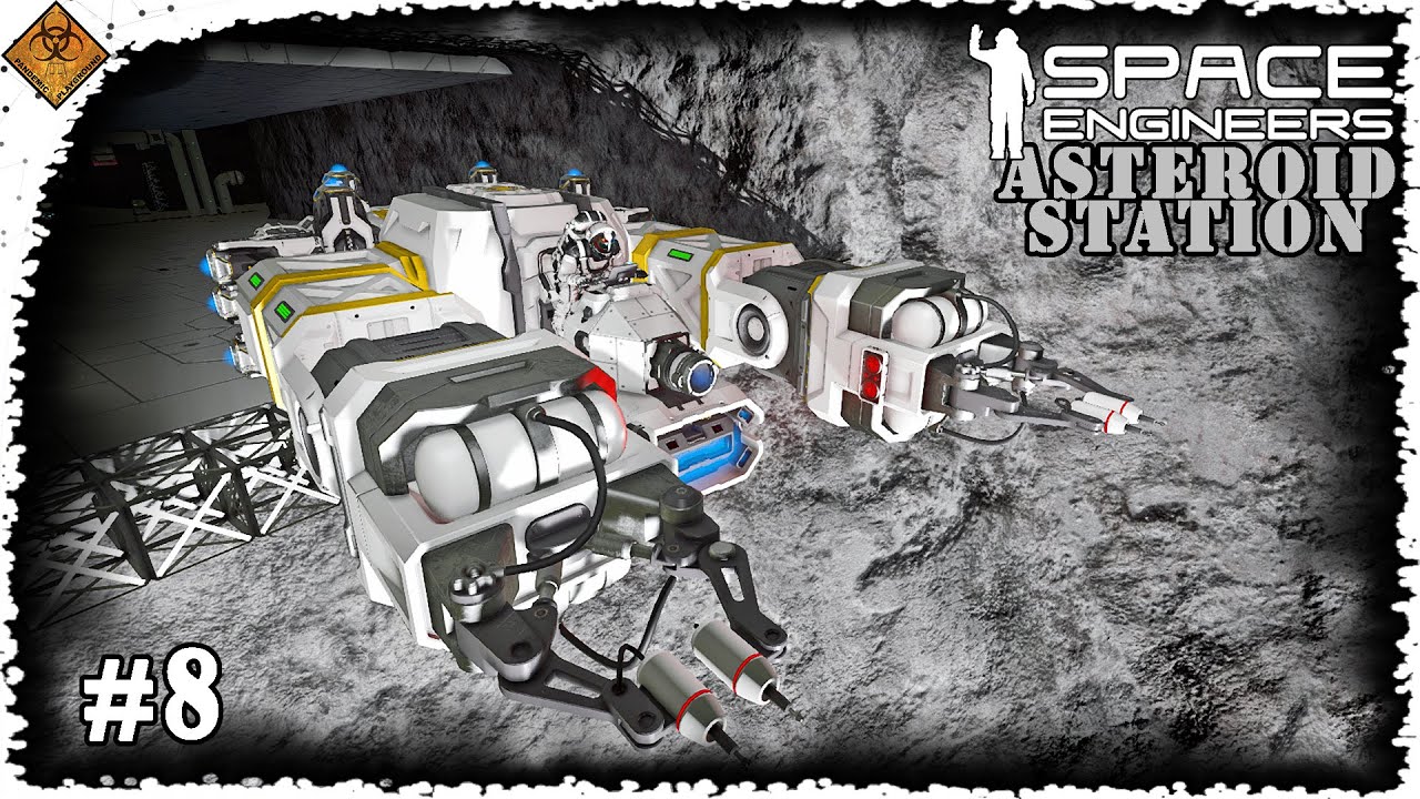 Time To Weld! | Asteroid Station | Space Engineers Time Lapse #8 - YouTube