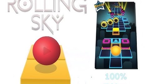 Rolling Sky: illusion (100% Completion, All Gems)