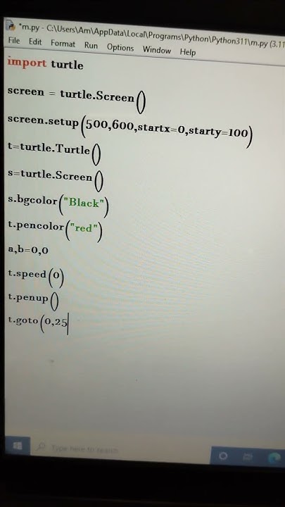 🔥🔥Drawing VIRUS Using PYTHON🔥🔥#viral#viralshorts #python#pythonshorts ...