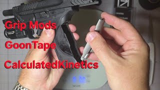 Calculated Kinetics Grip Insert + Goon Tape  Pistol Upgrade Review