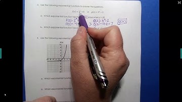 Comparing Exponential Functions