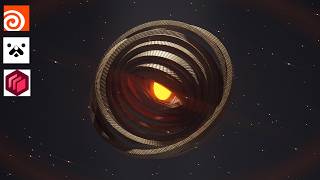 How to Create Orbital Sci-Fi Rings with Houdini and MOPs