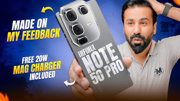 infinix Made this phone on My Feedback | Infinix Note 50 pro Unboxing & Review | Price in Pakistan