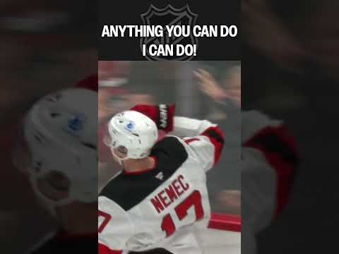 Devils and Rangers live to outdo each other...😈🗽