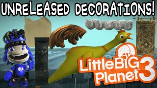 LBP3 Glitch: Unreleased Decorations Giveaway!