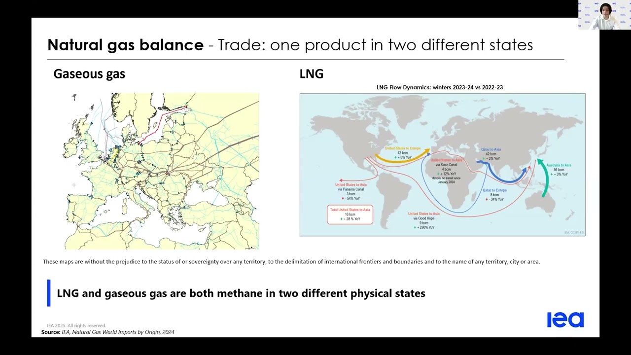 Webinar: IEA Statistics Training 2025 - Natural Gas (Russian)